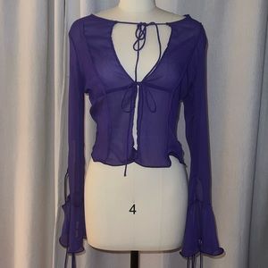 Purple Party Top